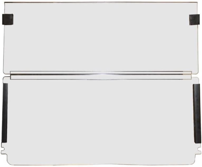 EZGO TXT Windshield Folding Clear
